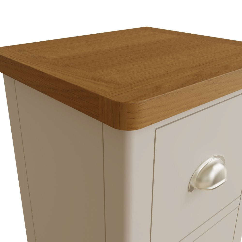 Essentials RA Bedroom Small Bedside Cabinet Truffle