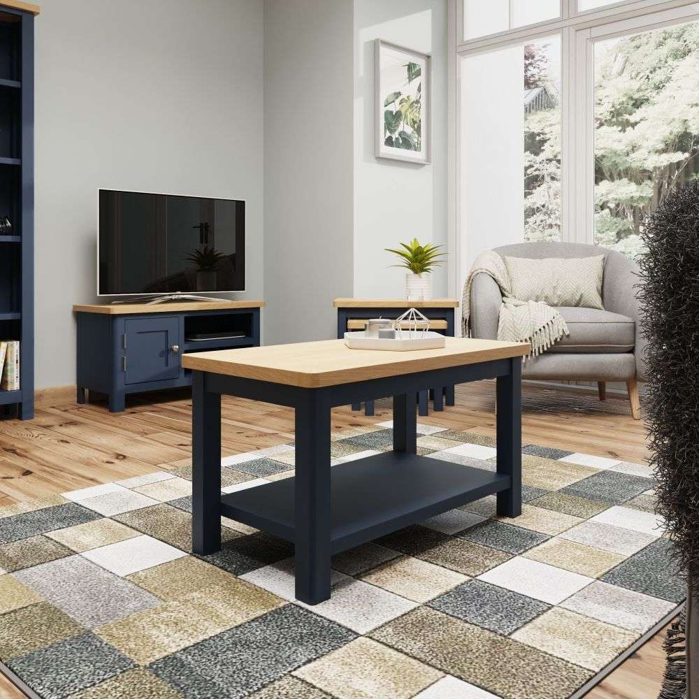 Essentials	RA Dining Blue Small Coffee Table