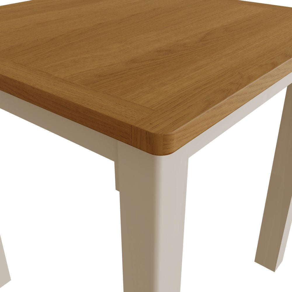 Essentials RA Dining Fixed Top Table Truffle