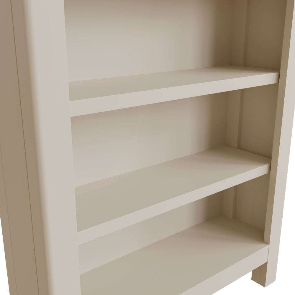 Essentials RA Dining Small Wide Bookcase Truffle