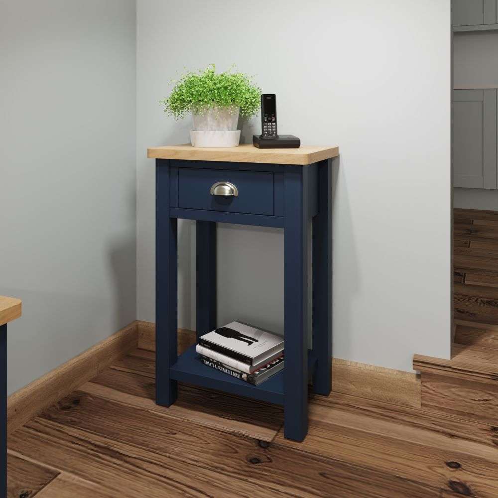 Essentials RA Dining Blue Telephone Table
