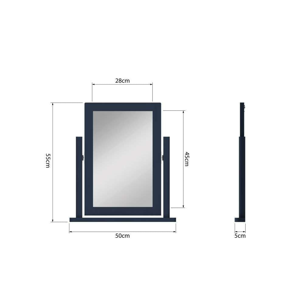 Essentials RA Bedroom Blue Trinket Mirror
