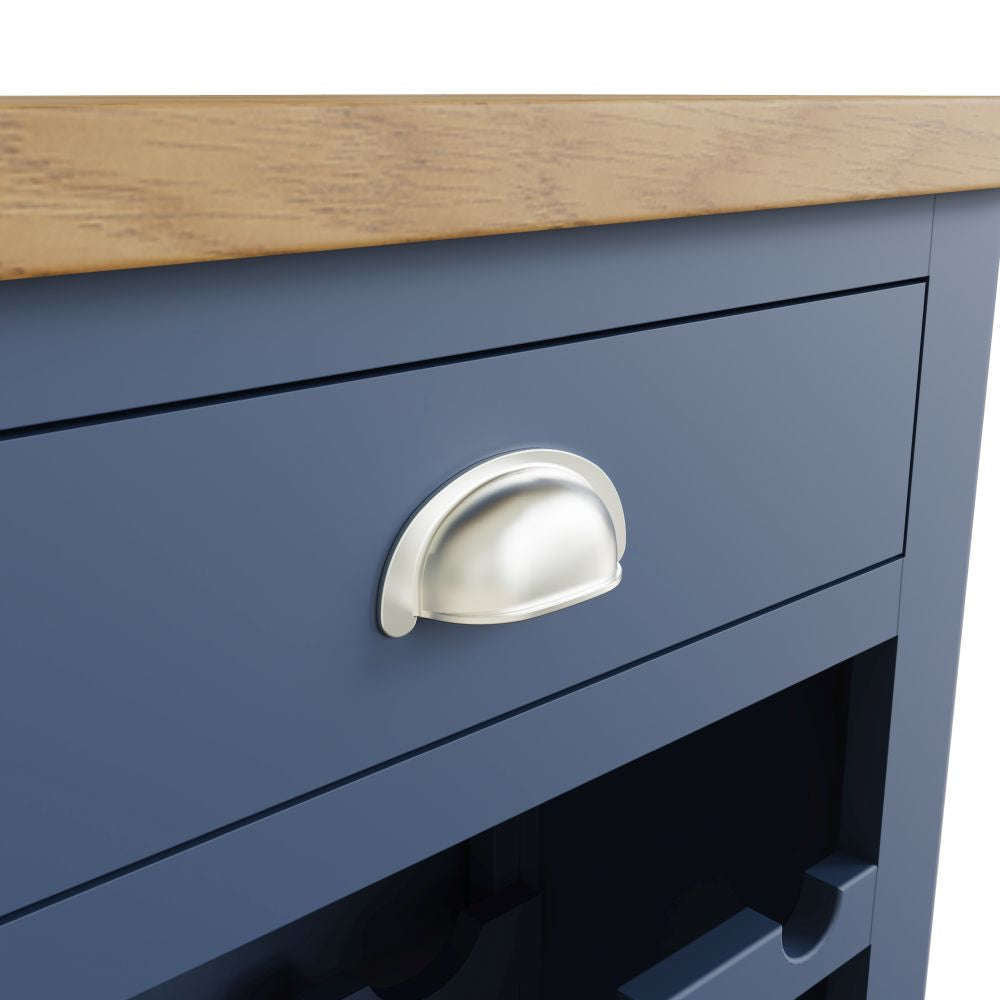 Essentials RA Dining Blue Wine Cabinet