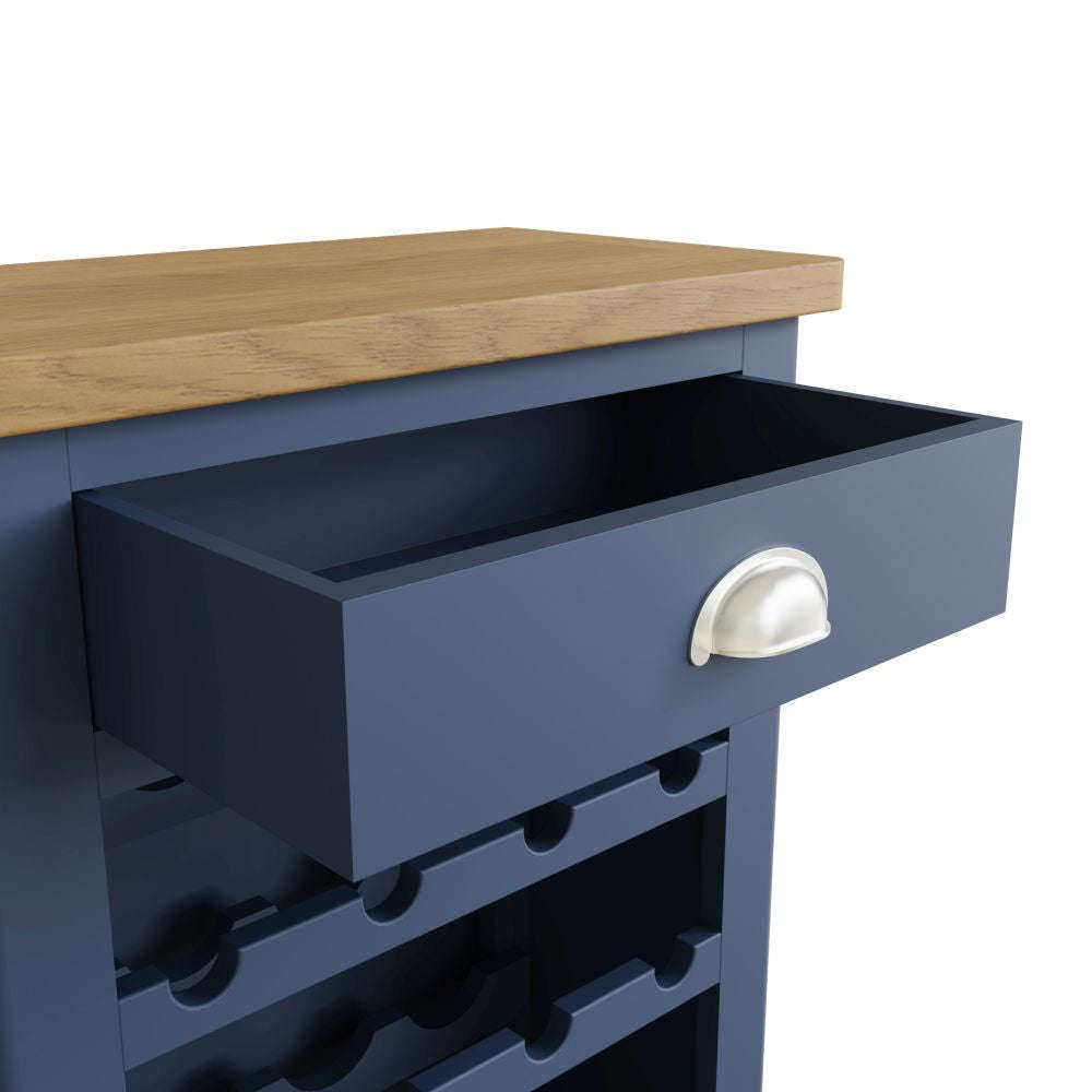 Essentials RA Dining Blue Wine Cabinet