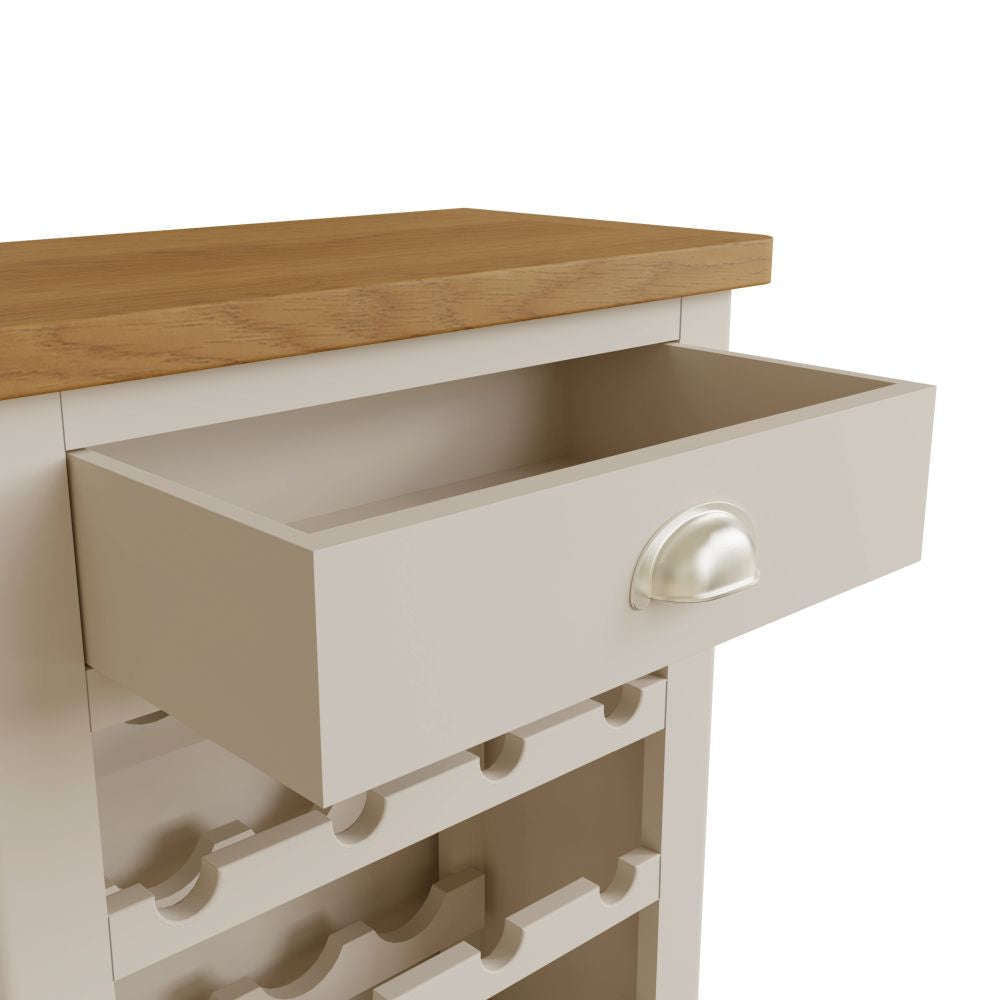 Essentials RA Dining Wine Cabinet Truffle