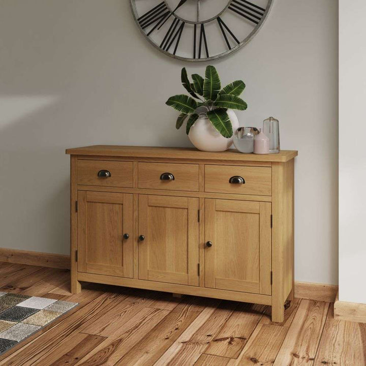 Essentials RAO Dining 3 Drawer 3 Door Sideboard
