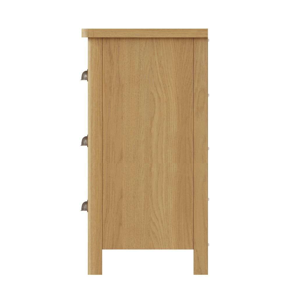 Essentials RAO Bedroom 6 Drawer Chest Rustic Oak