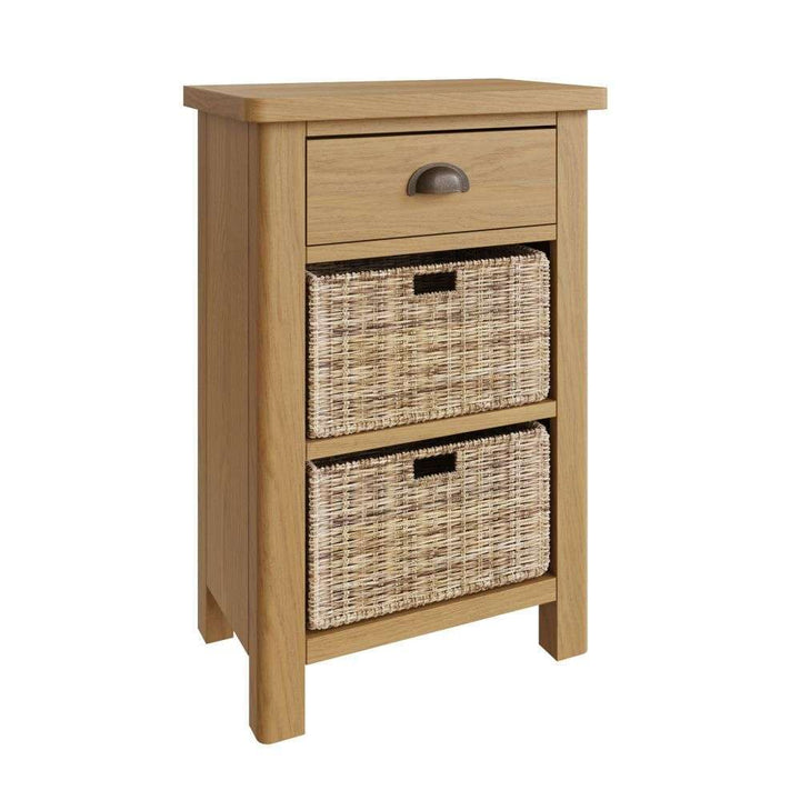 Essentials	RAO Dining 1 Drawer 2 Basket Unit