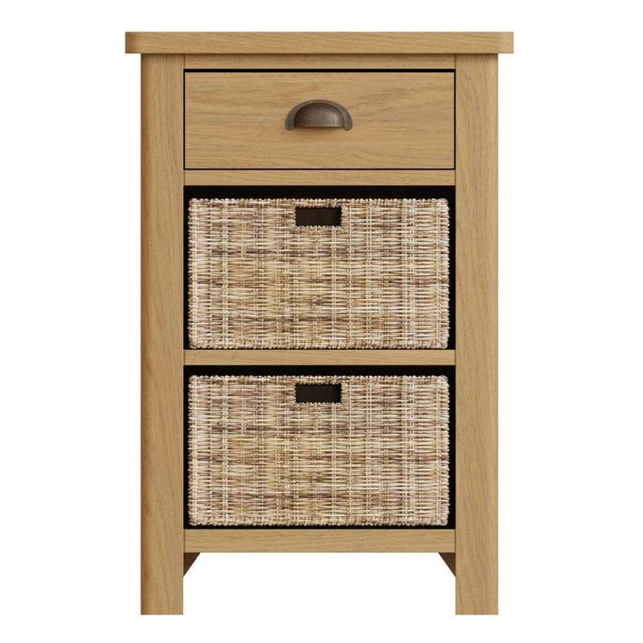 Essentials	RAO Dining 1 Drawer 2 Basket Unit