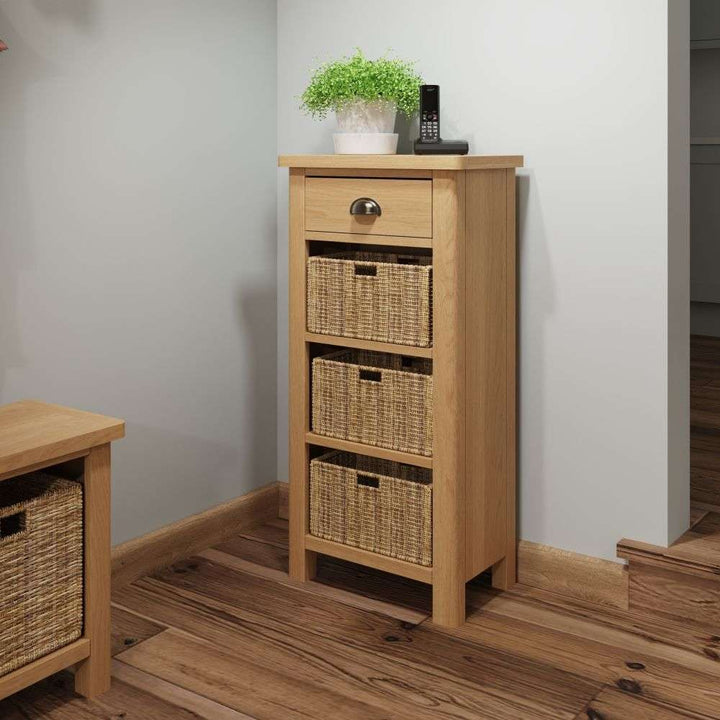 Essentials RAO Dining 1 Drawer 3 Basket Unit