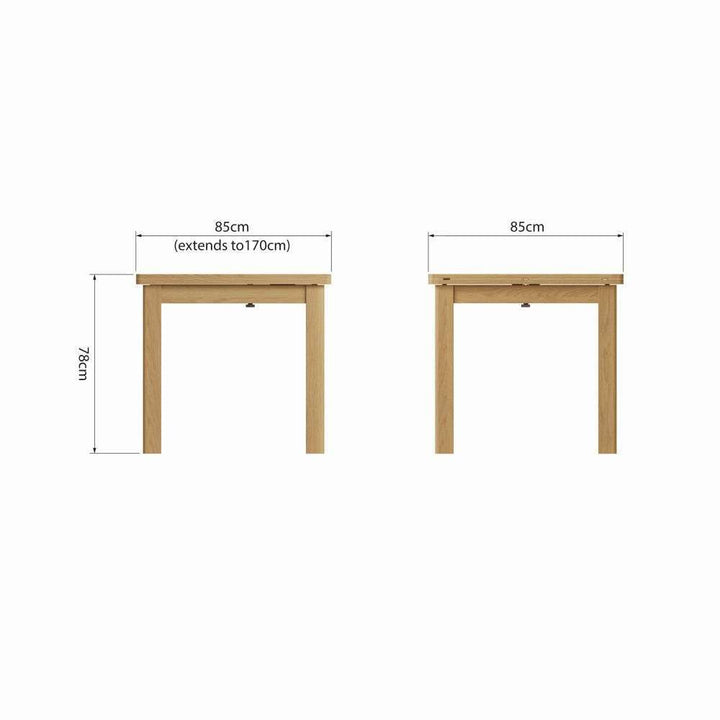Essentials RAO Dining Flip Top Table