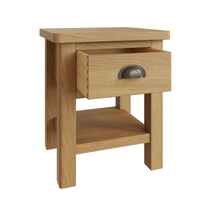 Essentials RAO Dining 1 Drawer Lamp Table