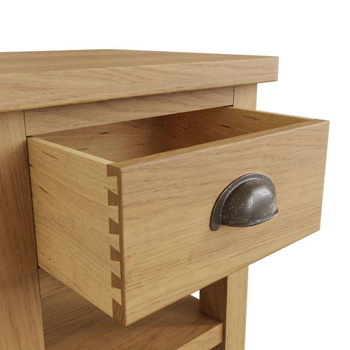 Essentials RAO Dining 1 Drawer Lamp Table