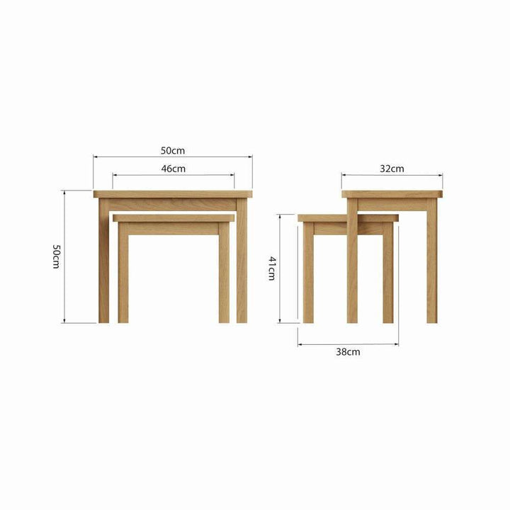 Essentials RAO Dining Nest Of 2 Tables