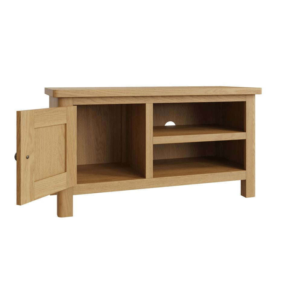 Essentials RAO Dining TV Unit Rustic Oak