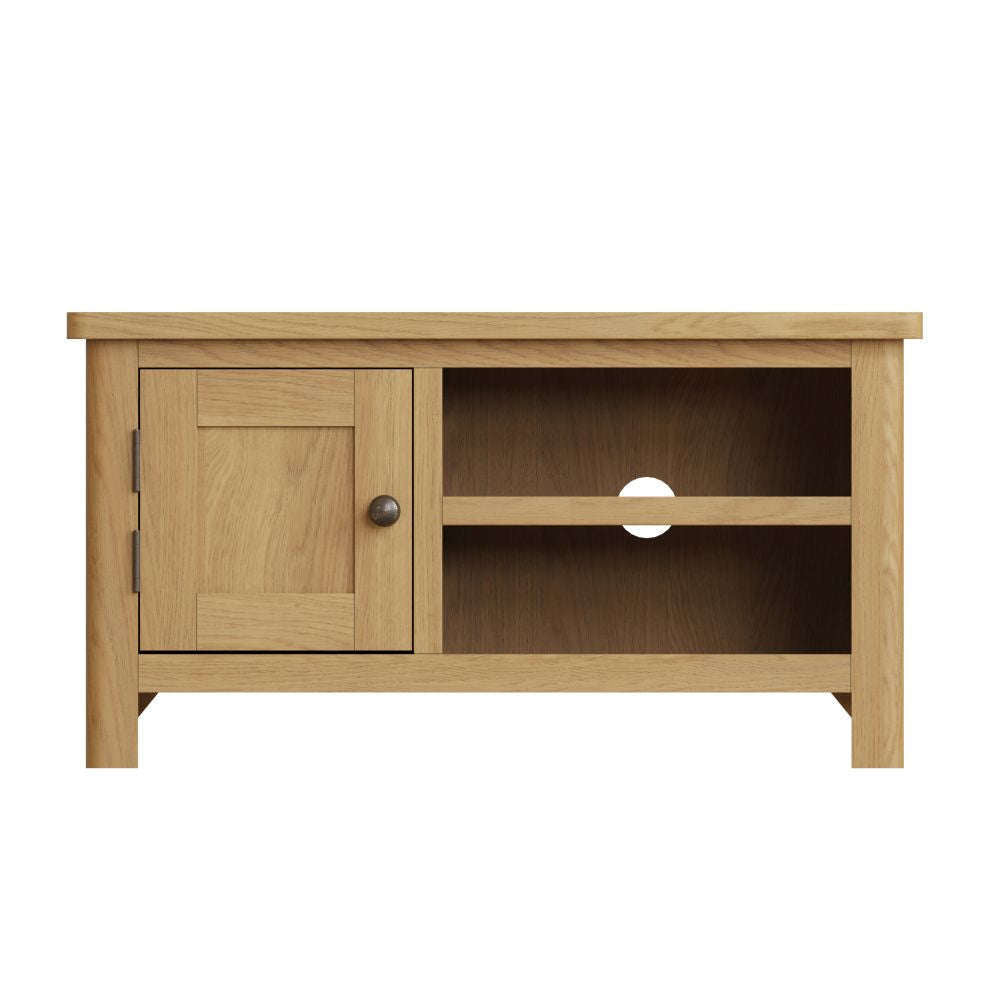 Essentials RAO Dining TV Unit Rustic Oak