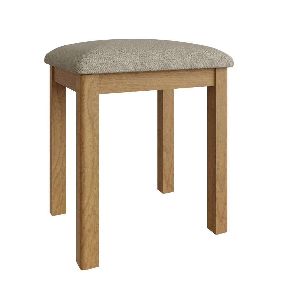 Essentials RAO Bedroom Stool Rustic Oak