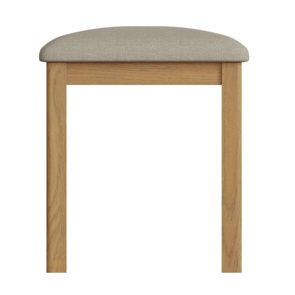 Essentials RAO Bedroom Stool Rustic Oak