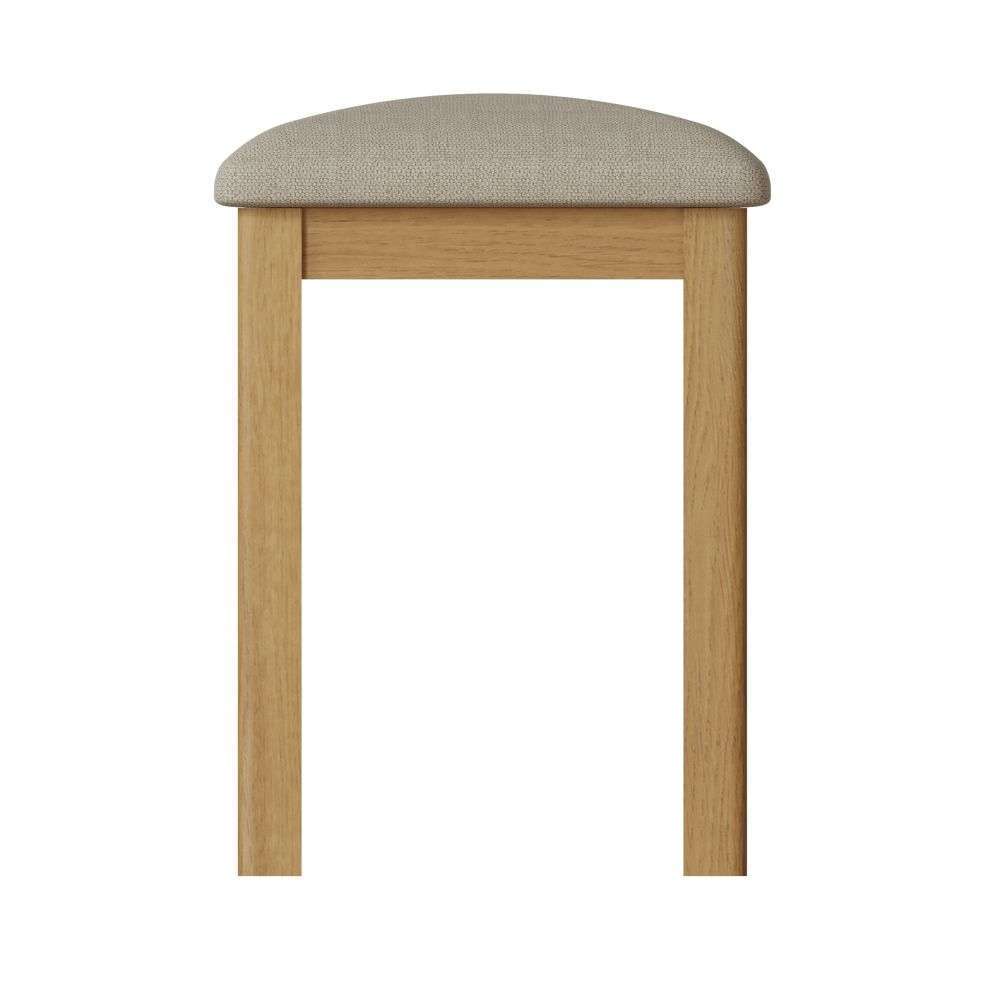 Essentials RAO Bedroom Stool Rustic Oak