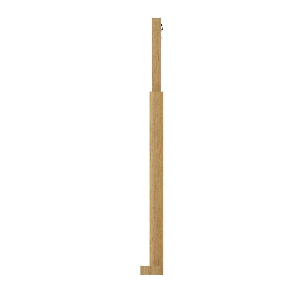 Essentials RAO Bedroom Trinket Mirror Rustic Oak
