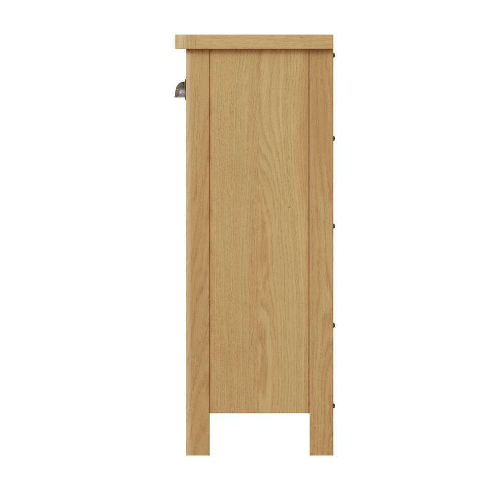 Essentials RAO Dining Wine Cabinet Rustic Oak