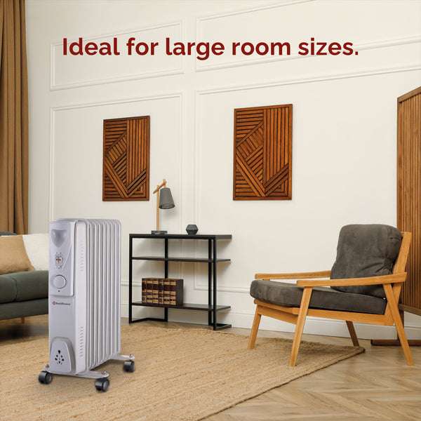 Rediffusion REDA07S9 2000W White Oil Filled Heater