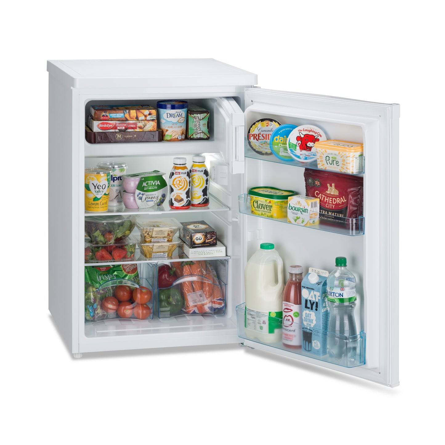 Iceking RHK551W.E White 55Cm Wide Fridge With 4* Icebox