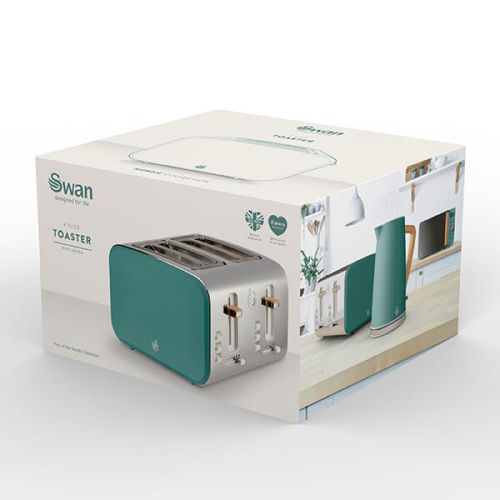 Swan Nordic - 4-Slice Toaster - ST14620GREN