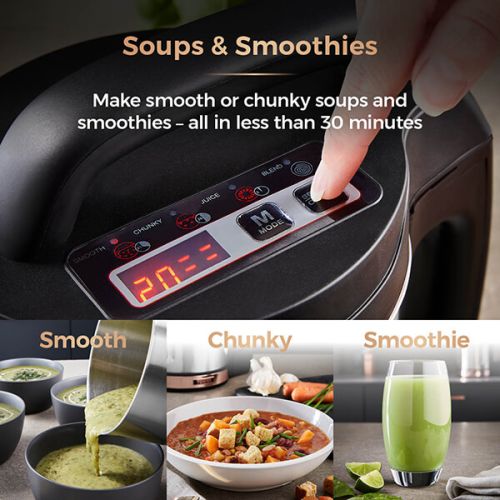 Tower 1.6 Litre Soup Maker With 500Ml Flask - T12055RG