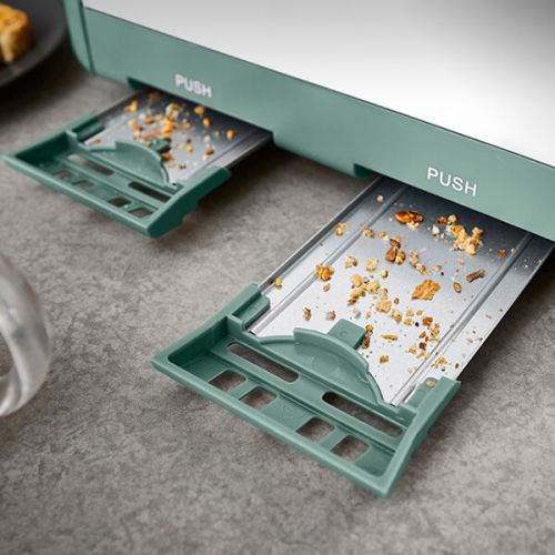 Tower Cavaletto 4-Slice Toaster - Jade and Gold