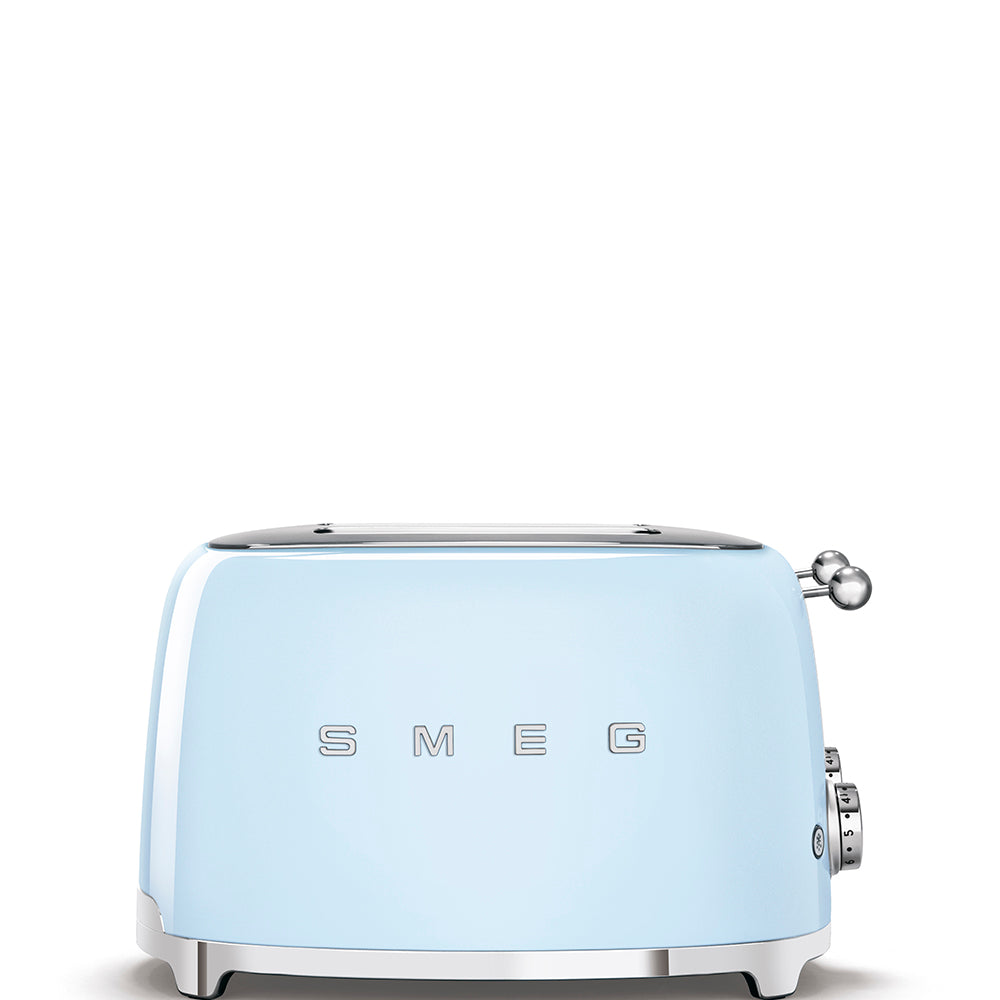 SMEG 50's Retro Style TSF03PBUK 4-Slice Toaster - Pastel Blue