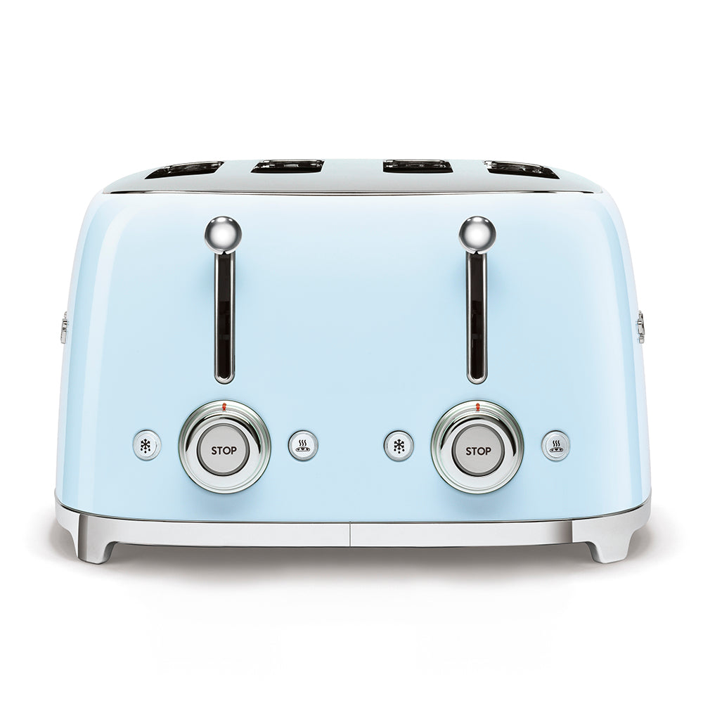 SMEG 50's Retro Style TSF03PBUK 4-Slice Toaster - Pastel Blue