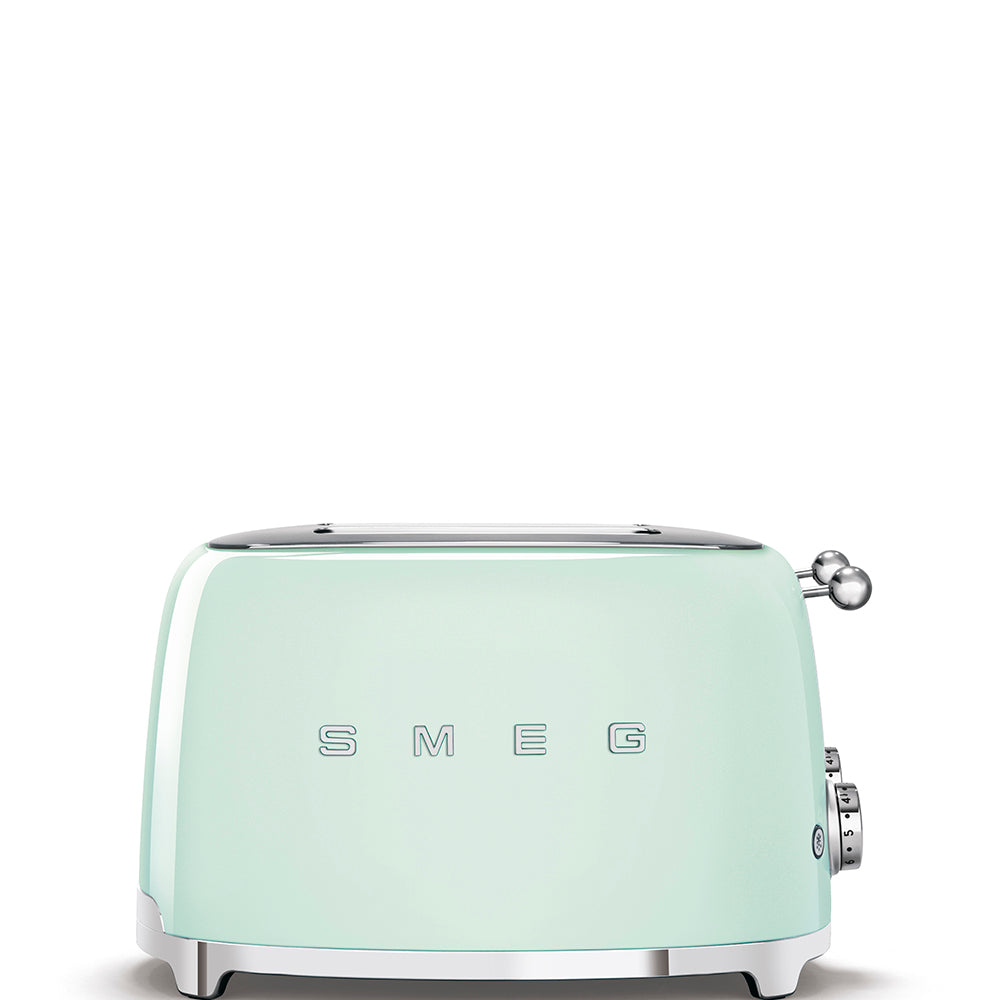 SMEG 50's Retro Style TSF03PGUK 4-Slice Toaster - Pastel Green