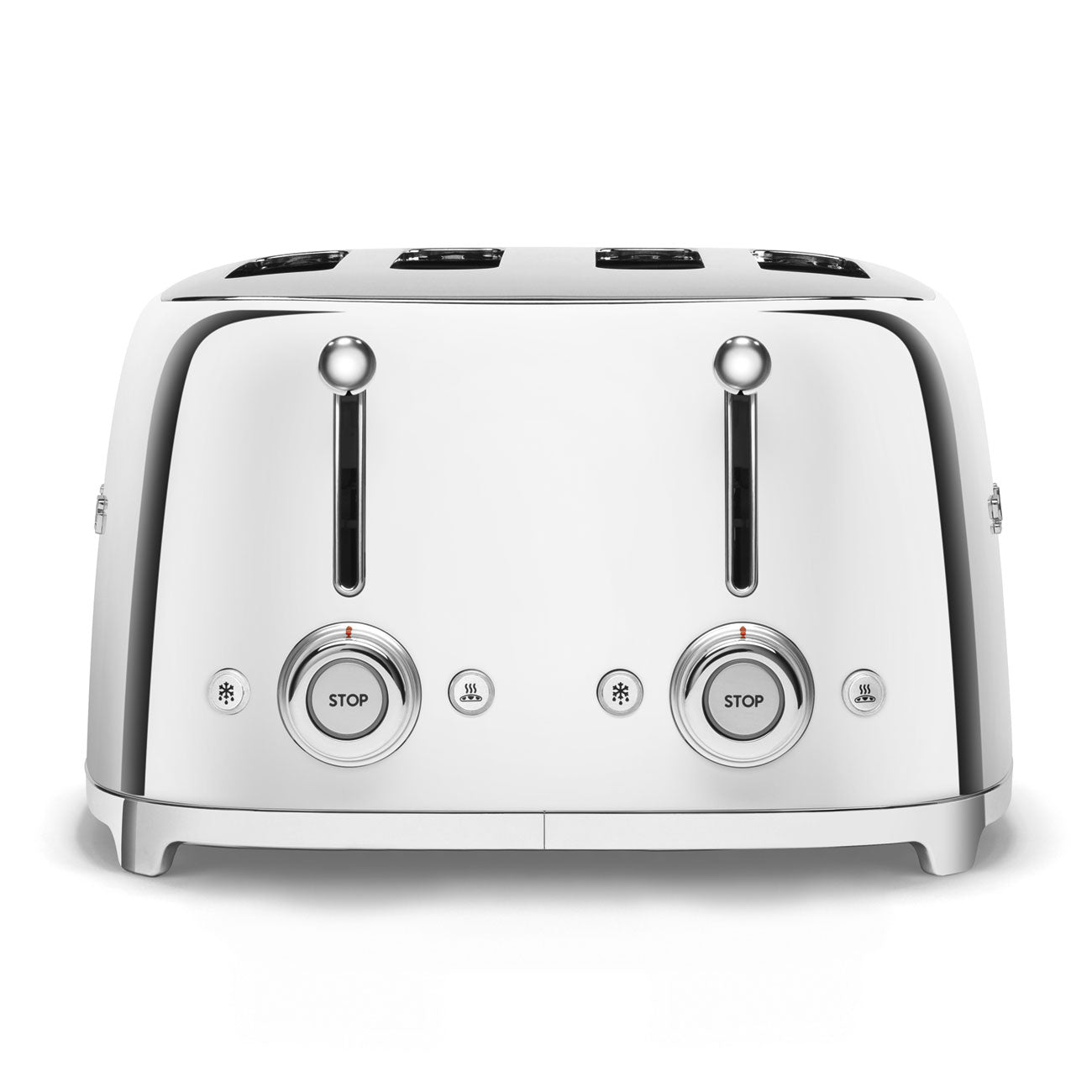 SMEG 50's Retro Style TSF03SSUK 4-Slice Toaster - Stainless Steel