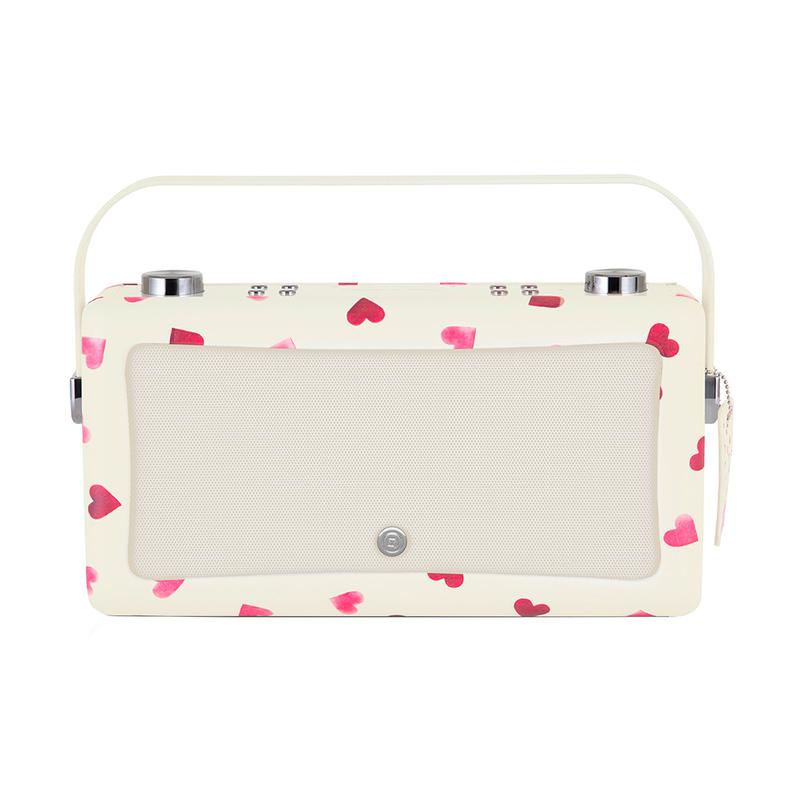 Viewquest Hepburn Voice Speaker Emma Bridgewater Pink Hearts