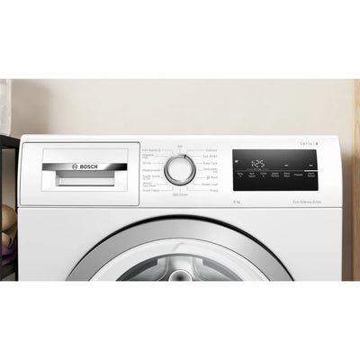 Bosch Series 4 WAN28258GB 8kg Washing Machine with 1400 rpm - White - A Rated