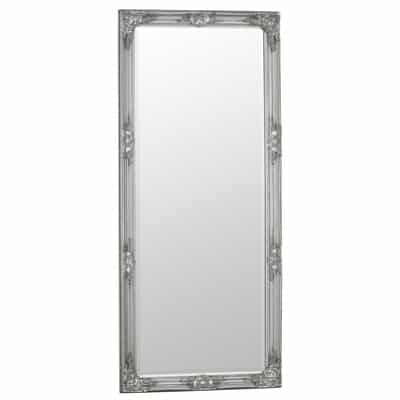 Essentials	Mirror Collection Silver Wooden Mirror	Silver Painted Wooden Frame
