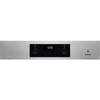 AEG BES355010M Built In Electric Single Oven with added Steam Function - Stainless Steel - A Rated