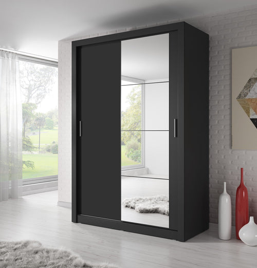 Denmark Large Sliding Door Wardrobe 150cm