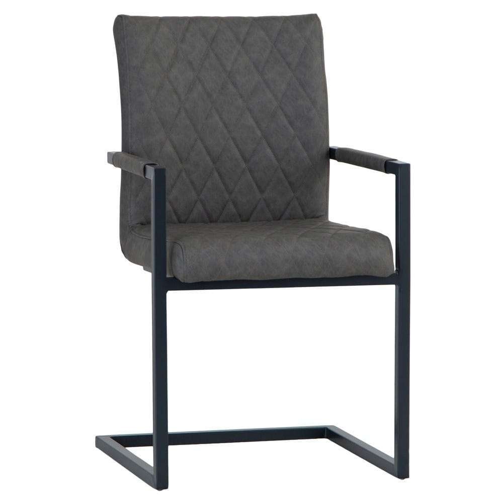 Essentials Chair Collection - Diamond stitch carver chair