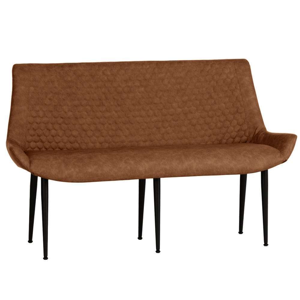 Essentials Chair Collection - Honeycomb Stitch 1.3m Dining Bench