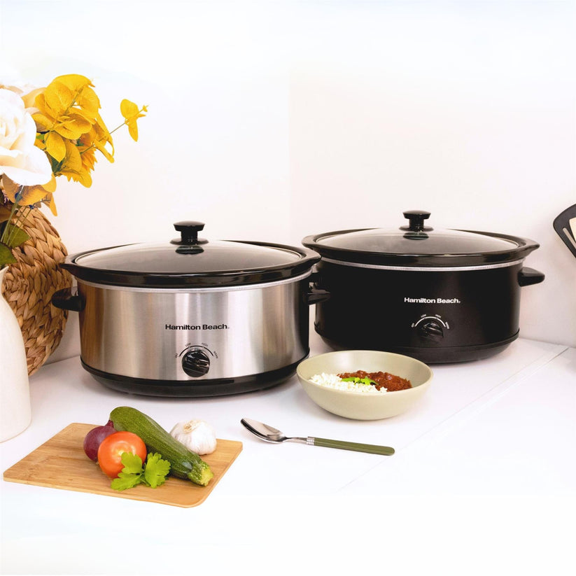 HAMILTON HBSC070B 6.5 Litre Slow Cooker