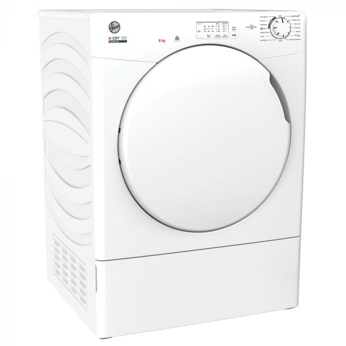 Hoover Limited HLE C8LF 8KG White Condenser Dryer