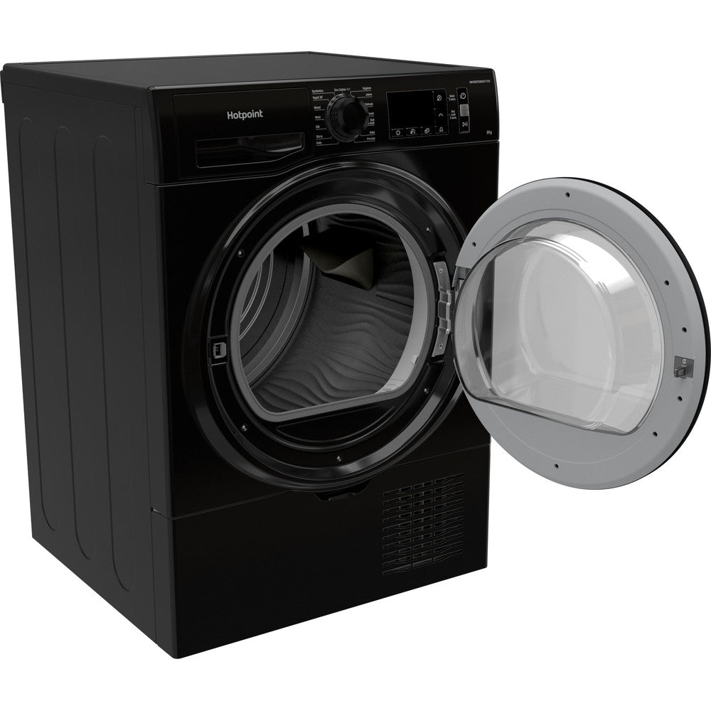 Hotpoint H3D81BUK 8Kg Condenser Tumble Dryer -Black