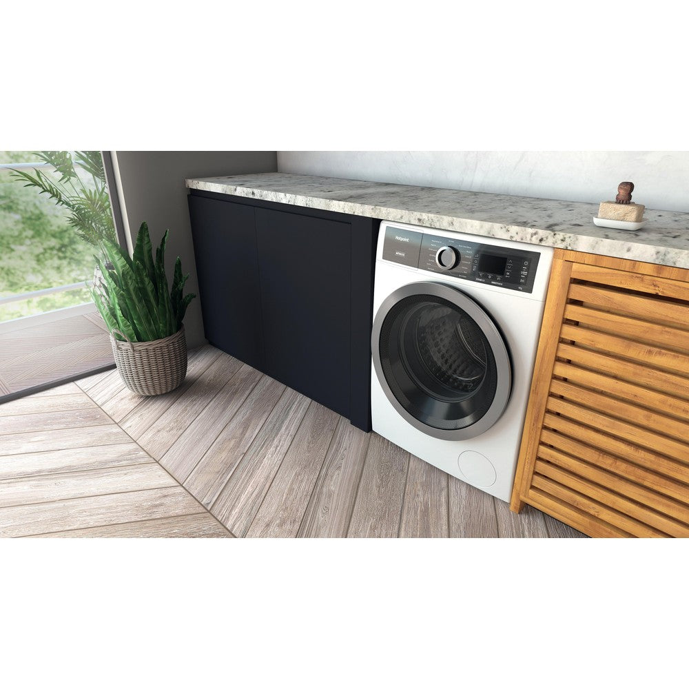 HOTPOINT 9 kg 1400 GentlePower Washing Machine - White - H8W946WBUK