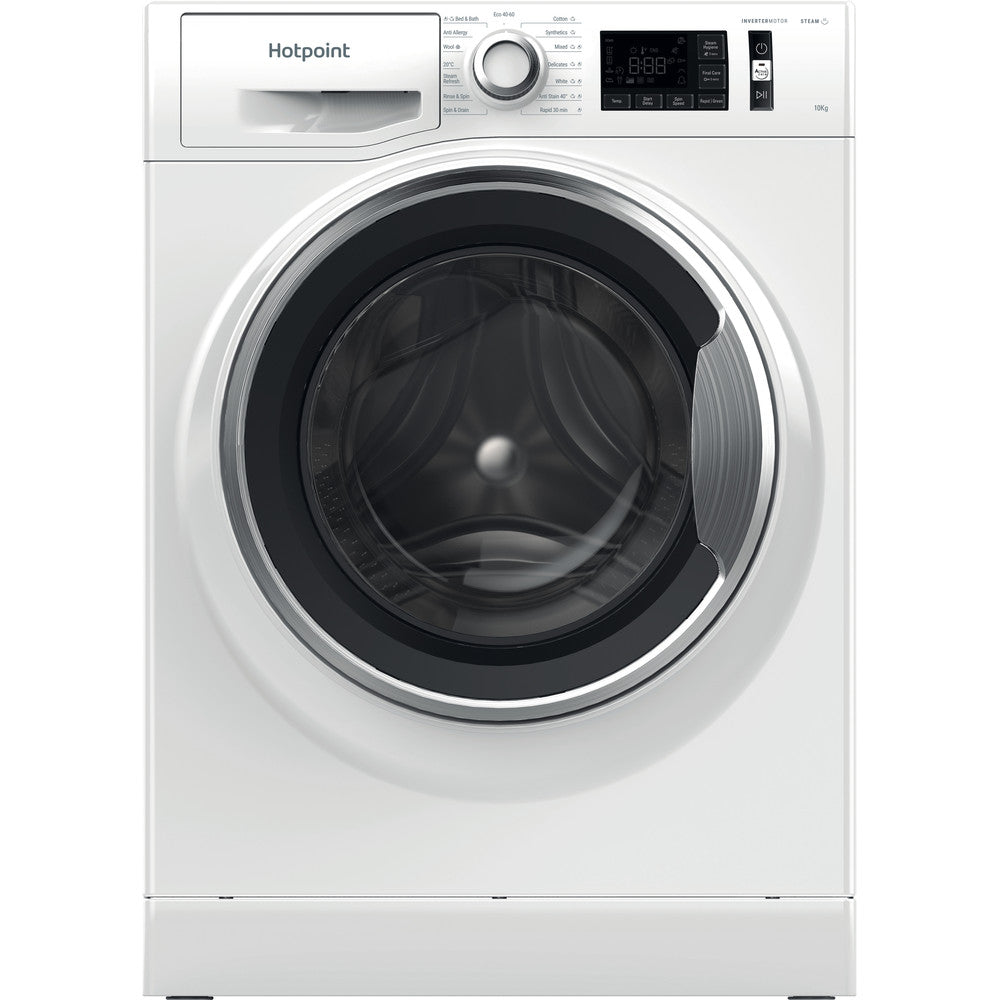 Hotpoint ActiveCare NM111046WCAUKN 10kg White Freestanding Front Load Washing Machine