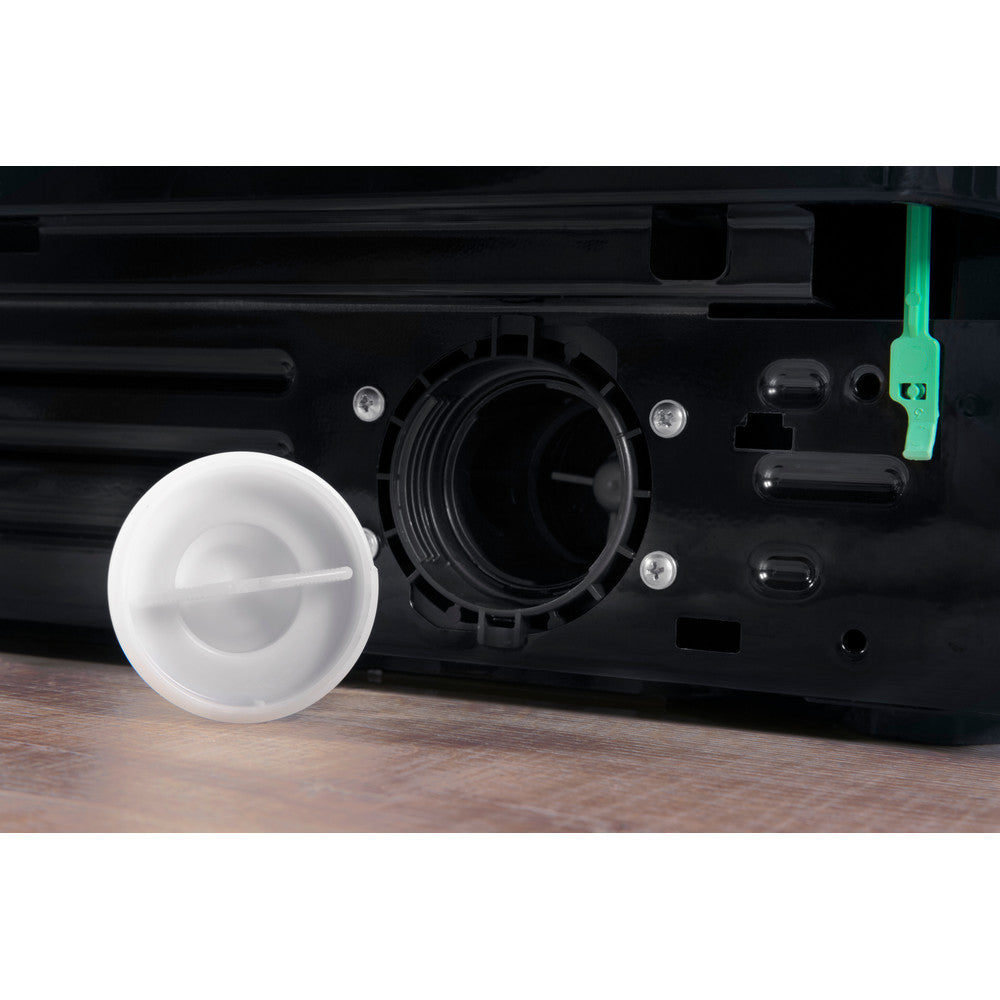 Indesit BWE71452KUKN 7kg Washing Machine - 1400 rpm, Black Finish, E Rated Efficiency