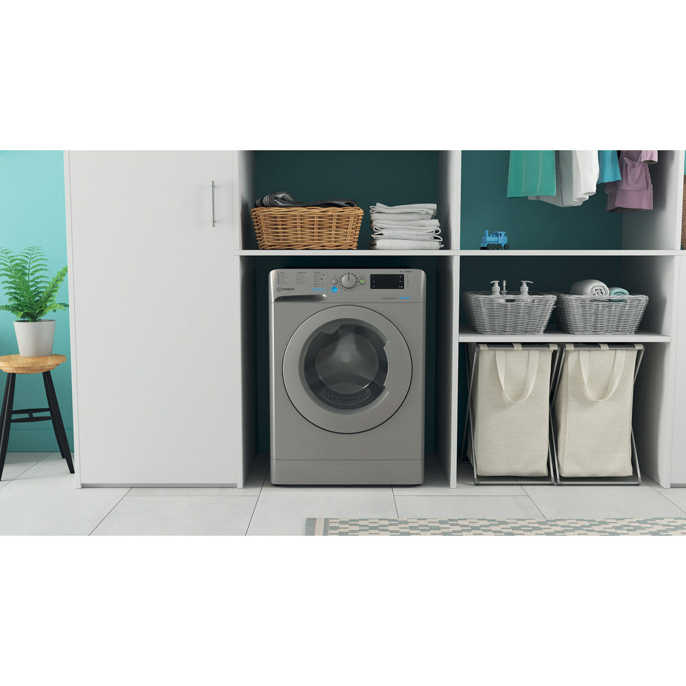 INDESIT BWE 91496X S UK N 9 kg 1400 Spin Washing Machine - Silver