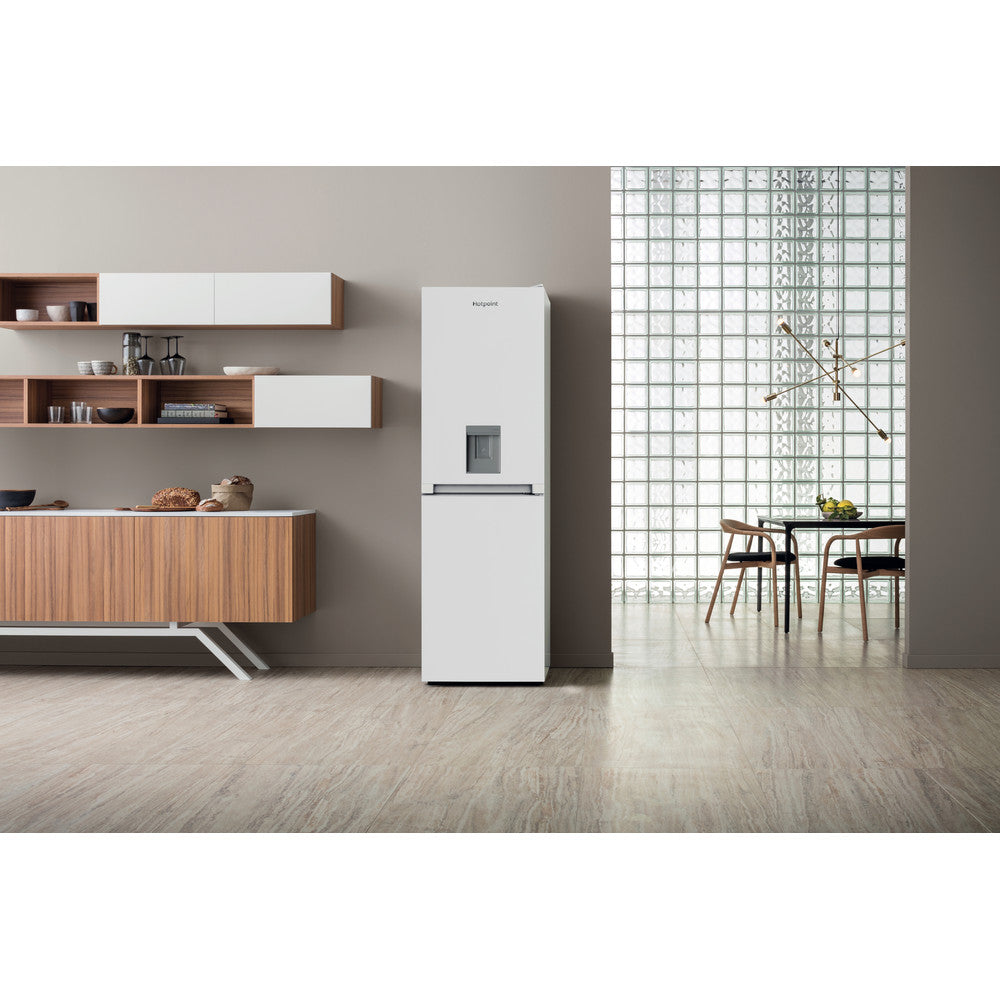 Hotpoint HBNF 55181 W AQUA UK 1 Fridge Freezer - White