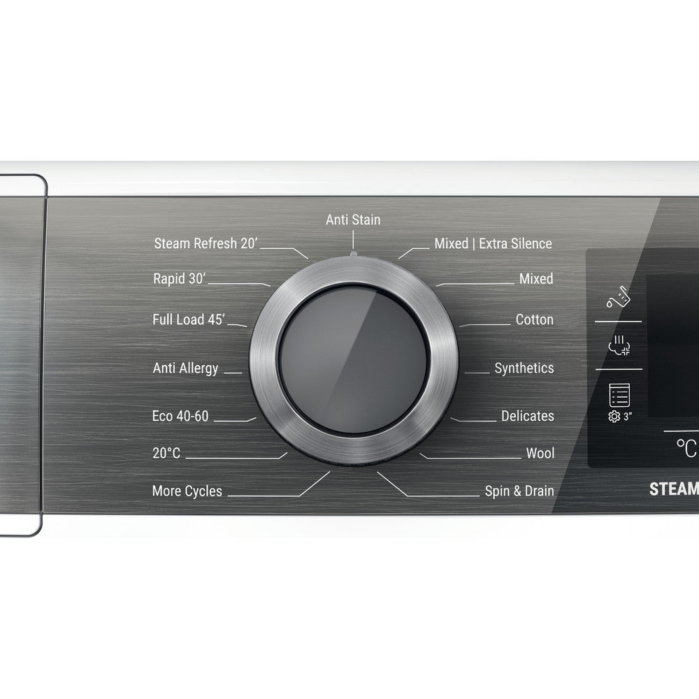 Hotpoint H7W945WBUK 9kg Freestanding Washing Machine - 1400 rpm, White Finish, B Rated Efficiency